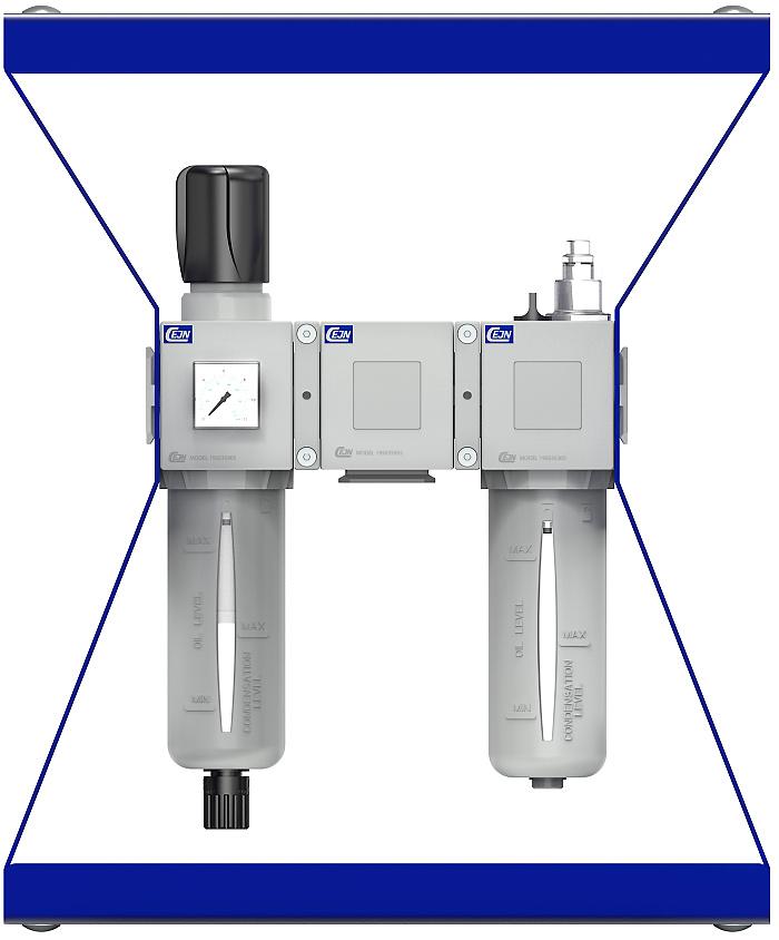 FRS system model 652 luftbehandlingskit med ramme