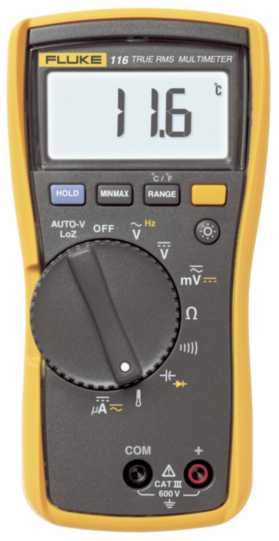 Fluke Multimeter 116 - Præcise målinger til dit værksted