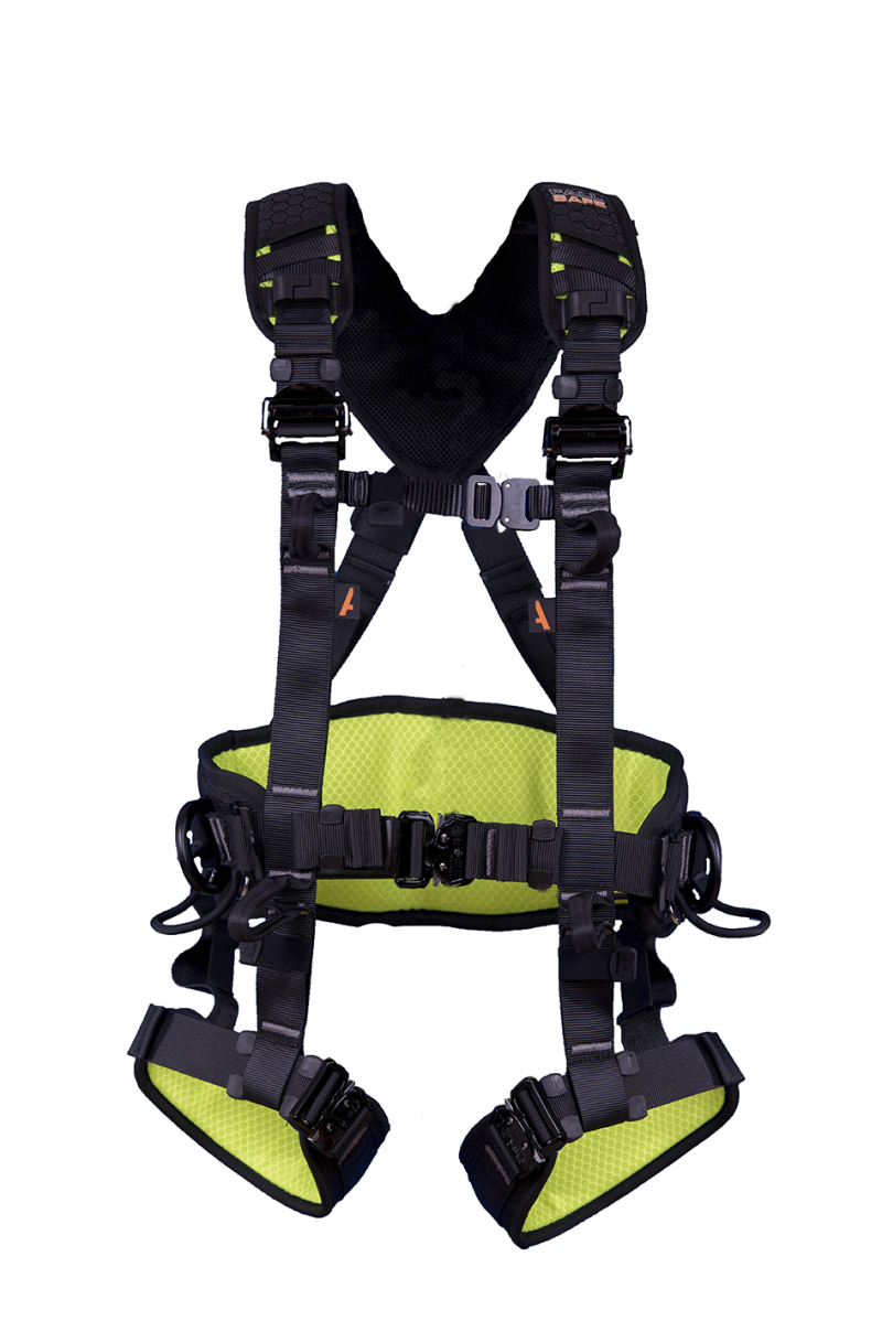 FallSafe FS240 H-sele med D-ring og støttebælte