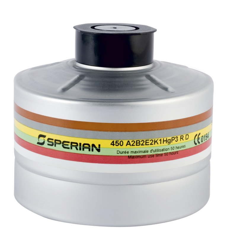 Gasfilter HSP ABE2K1HGP3 fra Honeywell - Aluminium 1 stk.