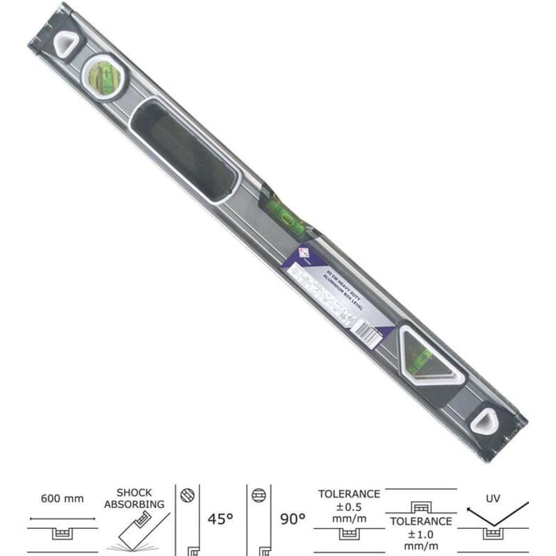BATO HEAVY DUTY Vaterpas 120cm - Kvalitet til dit værktøj
