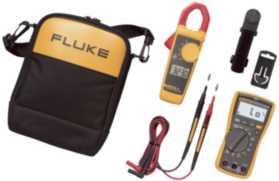 Fluke 117 + 323 Multimeter Sæt til Elektrikere - Tilbud!