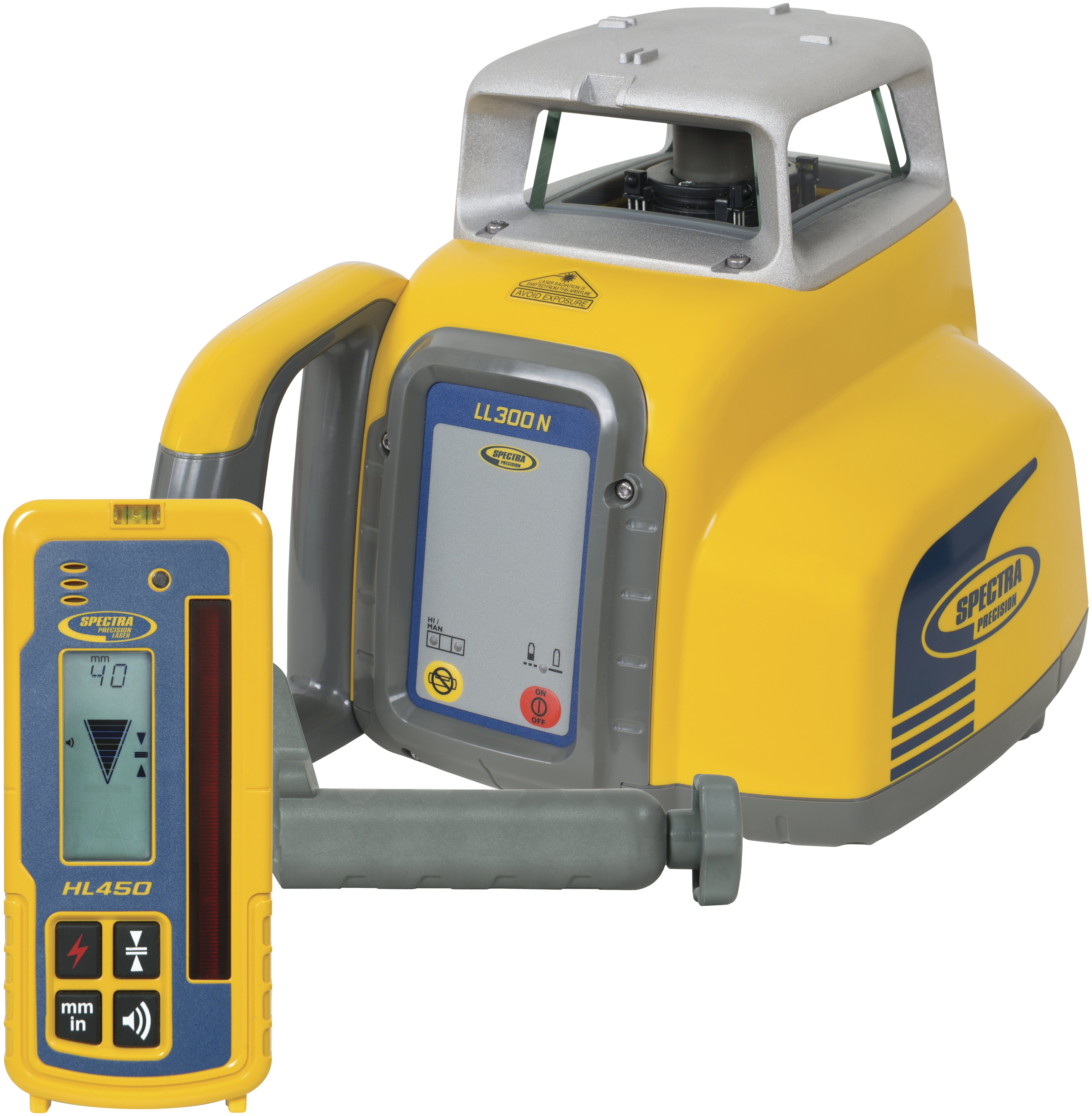 Spectra LL300N Rotationslaser til Byggeopgaver