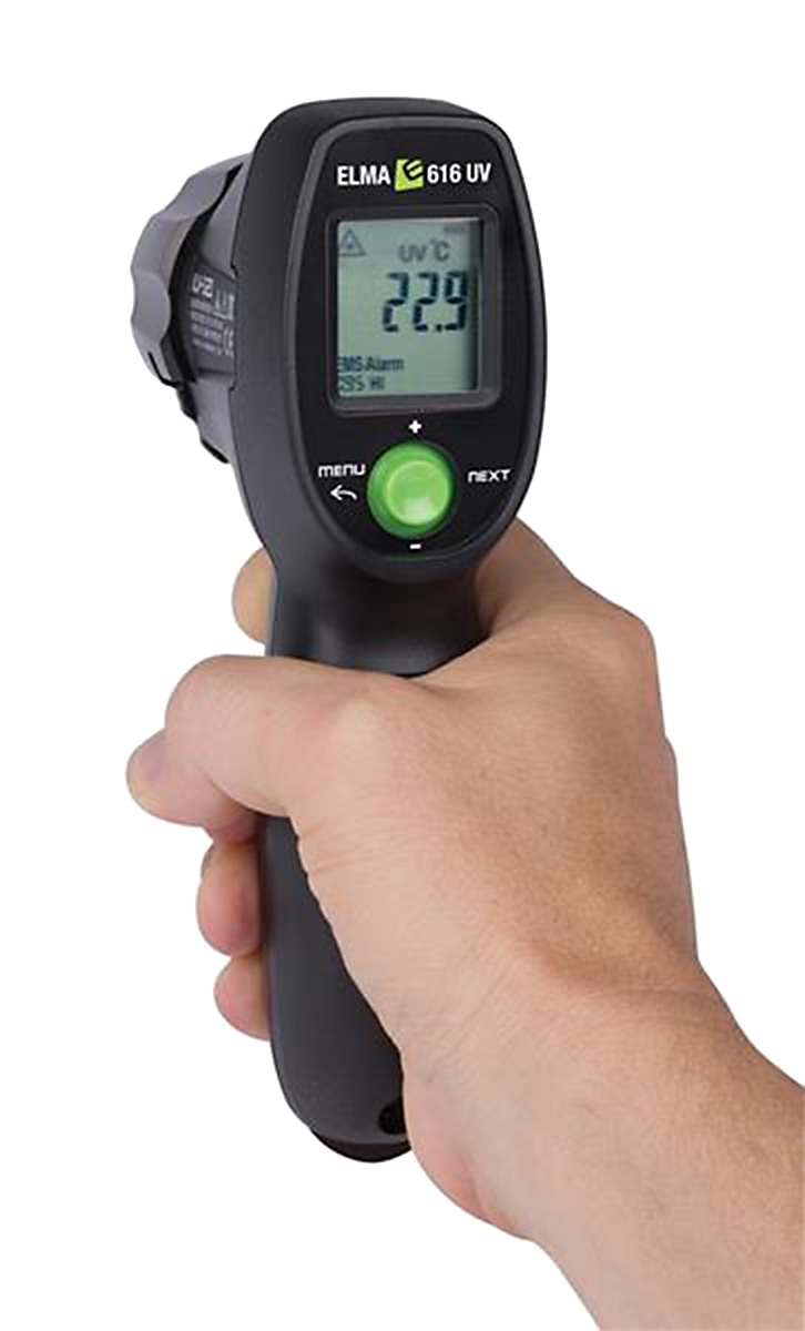 Infrarødt termometer Elma 616UV med UV-detektion