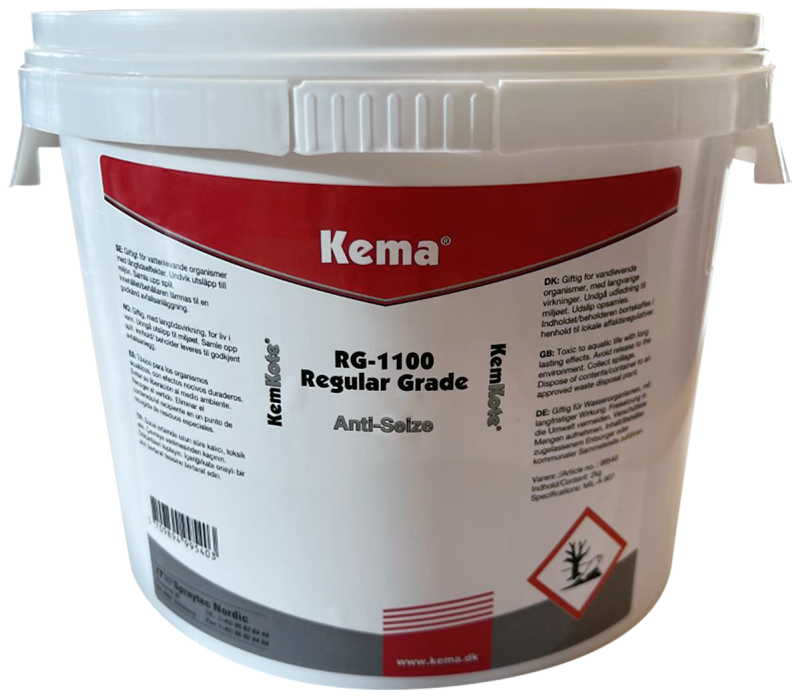 Kema Montagepasta RG-1100 2kg - Effektiv Smøremiddel