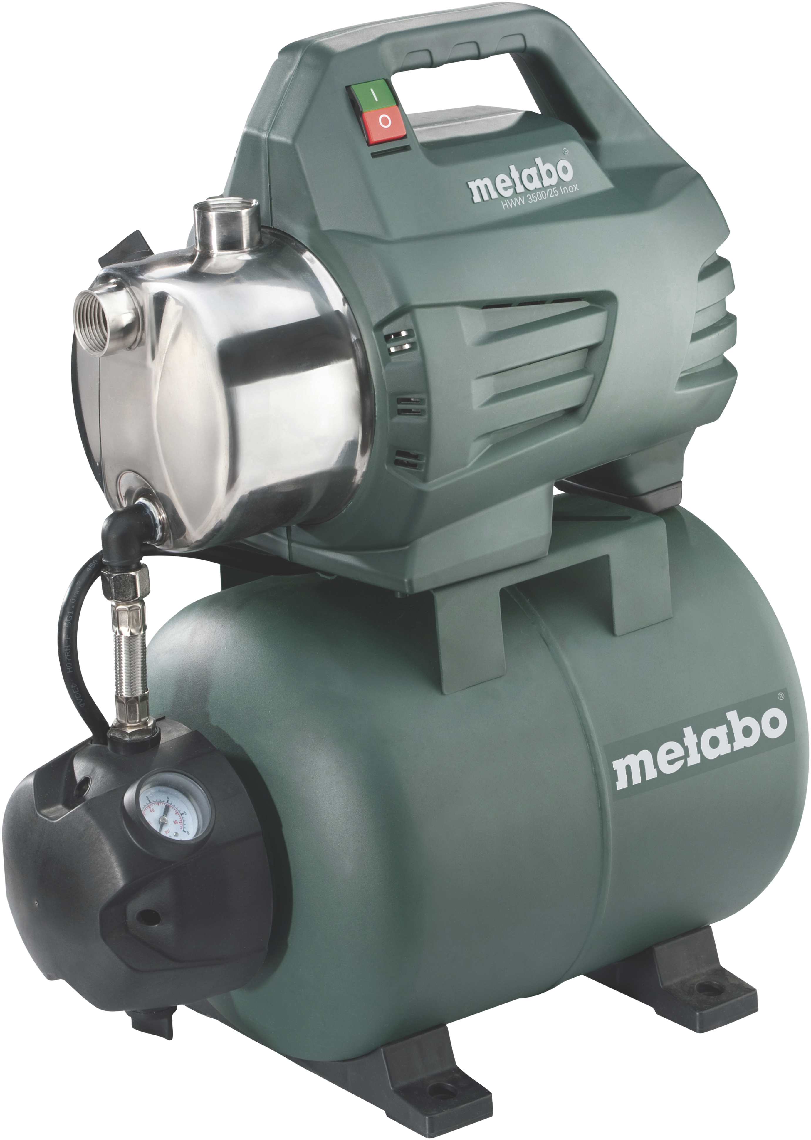 Metabo HWW 3500/25 Inox Husvandværk til Effektiv Vandforsyning