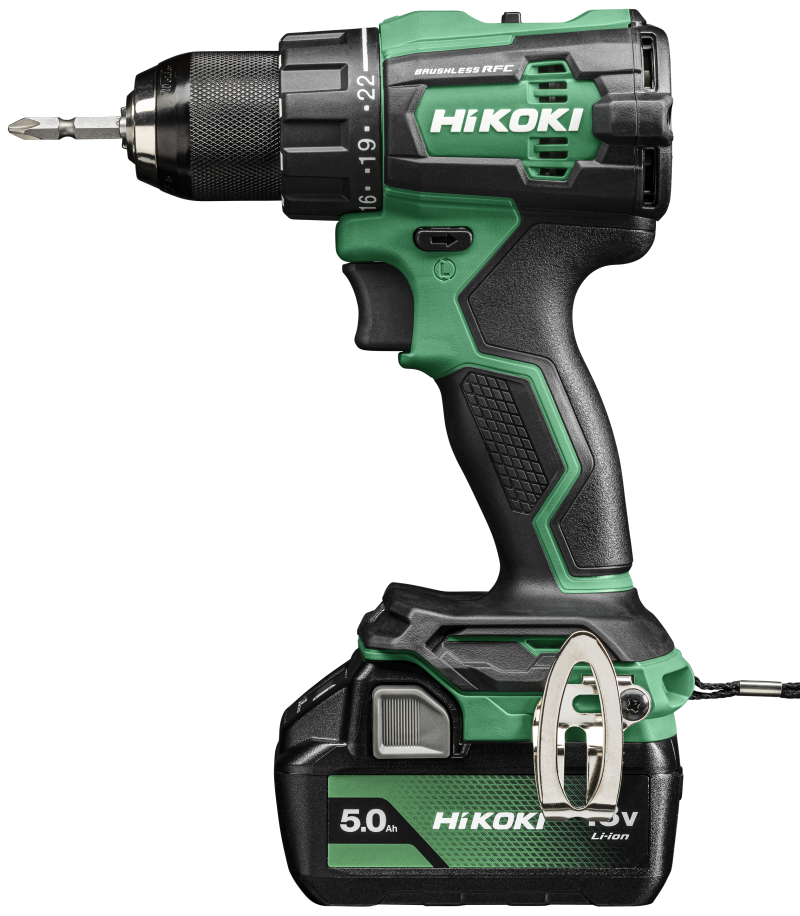 Hikoki Bore-/skruemaskine DS18DE med 2x5,0Ah batteri