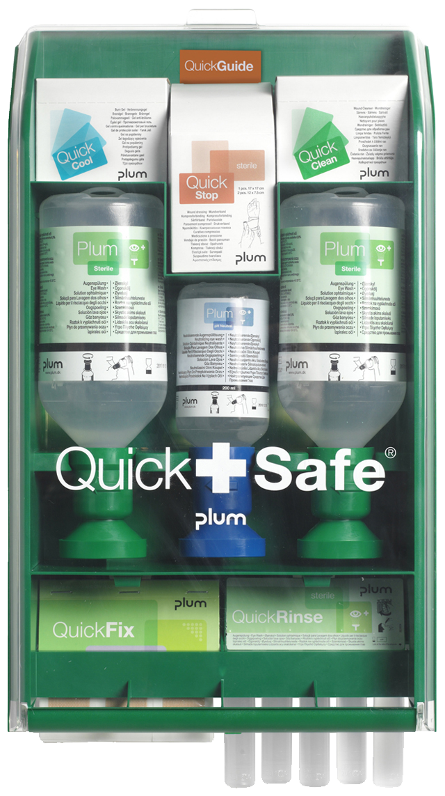 Plum Førstehjælpsstation Quicksafe - Komplet Værktøjssæt