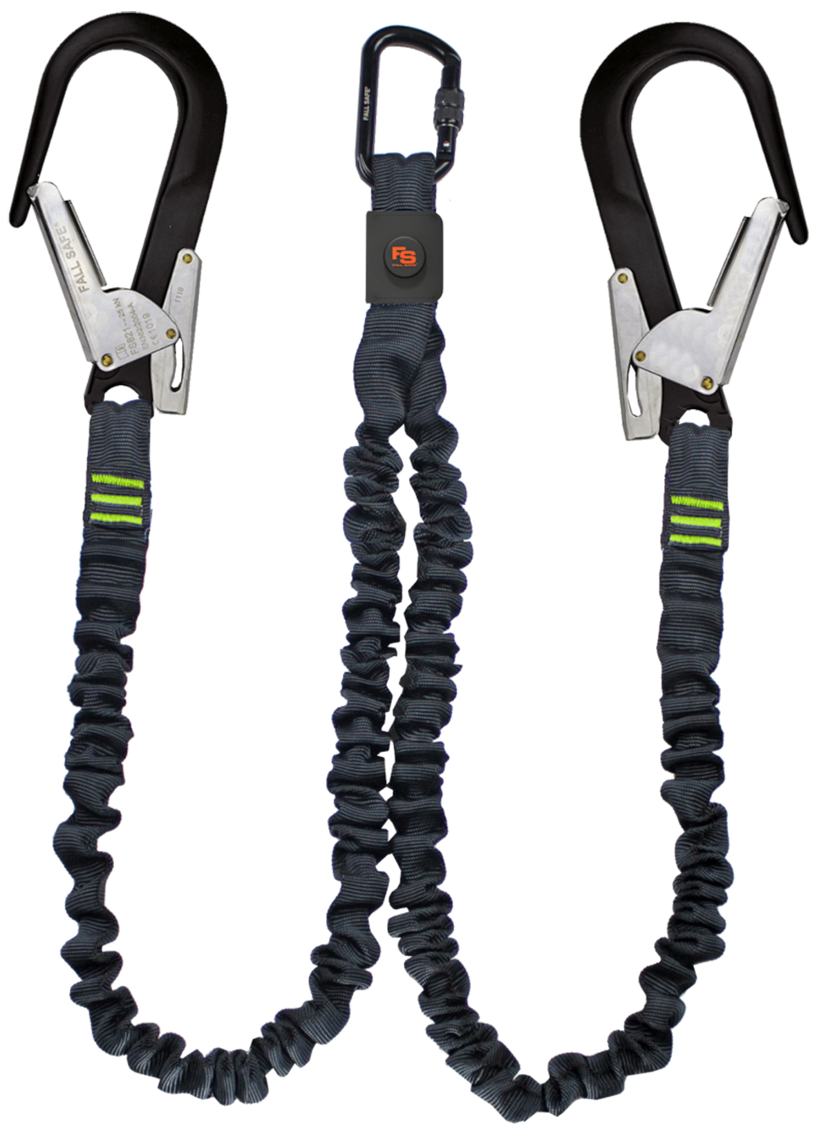Fallsafe FS596-AB falddæmper 1,75m med kroge - Tilbud!