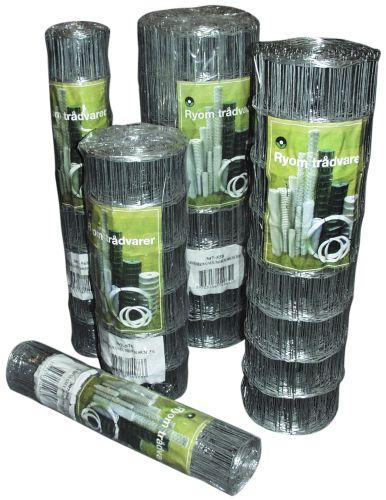 Galvaniseret Havehegn 150 cm Højt, 25 m Længde - RYOM