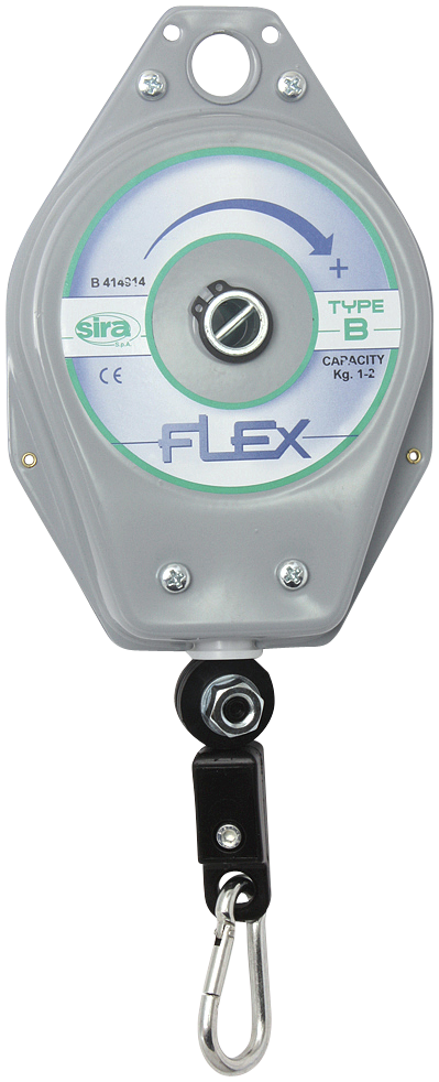 Flex B Balanceblok 1,0 - 2,0 kg med 2,3 m wire