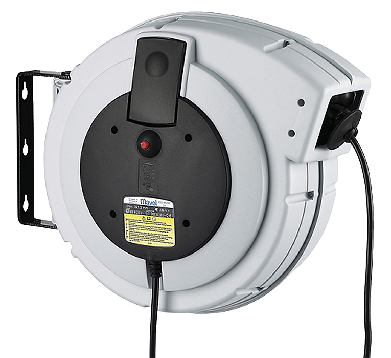 Mavel 20 m kabelopruller med automatisk stop 230V