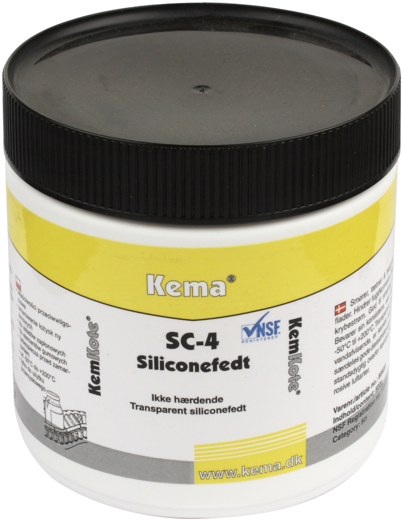 Kema Siliconefedt SC-4 500g - Fugtisolering og Smøring