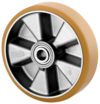 Løst hjul ITP 200x50 mm med aluminium og polyurethan