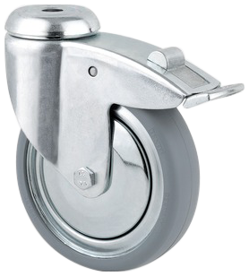 Drejehjul med bremse - Tente 2477 DIK 150P30-13
