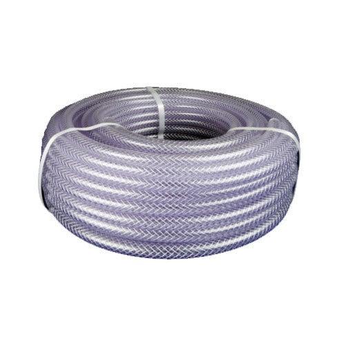 Klar PVC trykluftslange 1/4" 50 m – Stærk og fleksibel