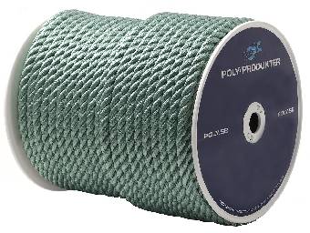 Polysoft Tågvirke 8mm Grøn - Blødt og UV-stabiliseret