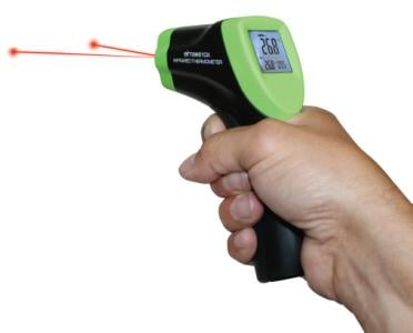 Elma 610A - Infrarødt termometer med dobbelt lasersigte
