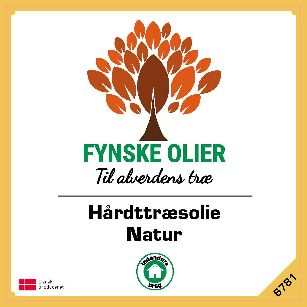 Fynske Olier Hårdttræsolie - Natur 5 Liter på tilbud!