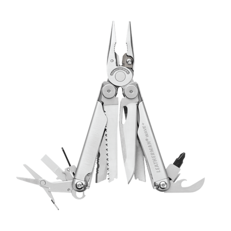 Leatherman WAVE+ multiværktøj med 18 funktioner