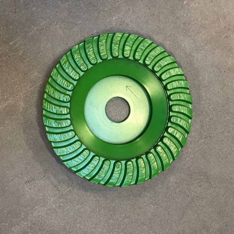 Effektiv diamantslibekop 125mm K40 GRØN til betongulve