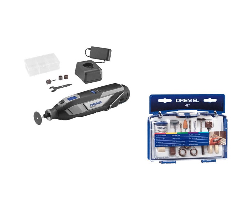 Dremel 8240-5 Multiværktøj 12V med 52 dele tilbehørssæt