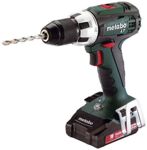 Metabo 18V Akku Bore-/skruemaskine med lys og bæltekrog