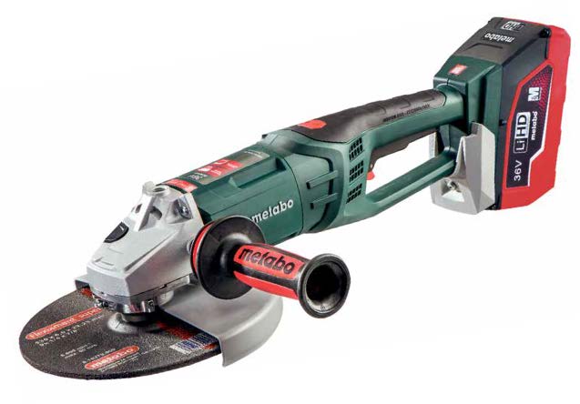 Metabo 36V Akku Vinkelsliber WPB 230mm - Kraftfuld og Kabelfri