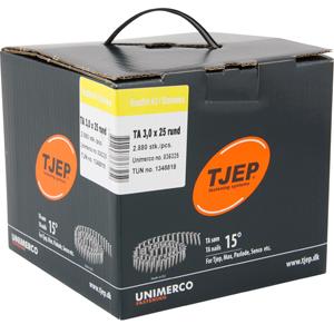 TJEP TA30/25 Rustfri Stifter til Tagpap - 2880 stk.