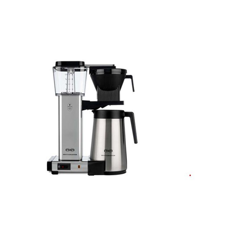 Moccamaster Auto Thermo Kaffemaskine i Poleret Sølv