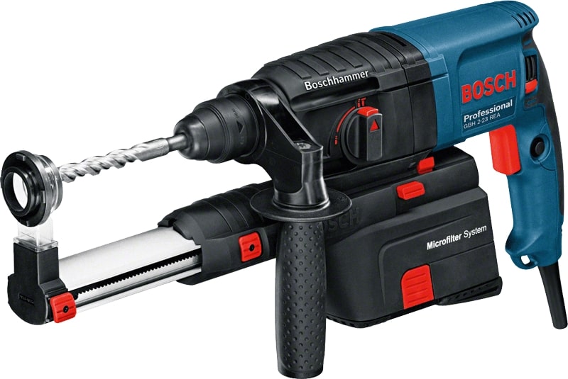 Bosch Borehammer GBH 2-23 REA med Udsugning - Støvfri Boring