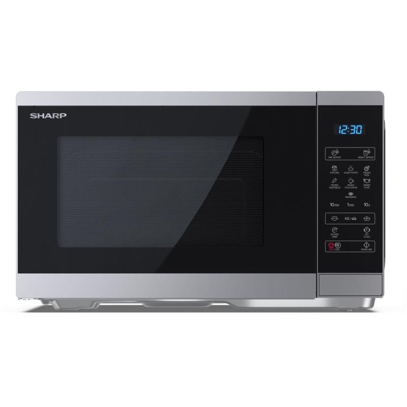 Sharp YC-MS252AE-S Mikroovn til hurtig madlavning