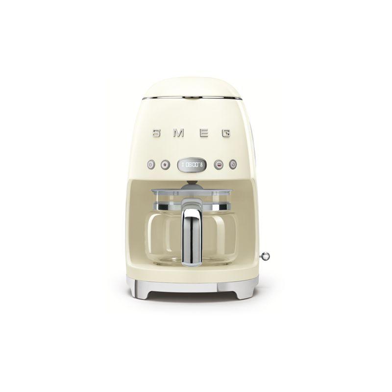 Smeg DCF02CREU Kaffemaskine i flot cremefarve