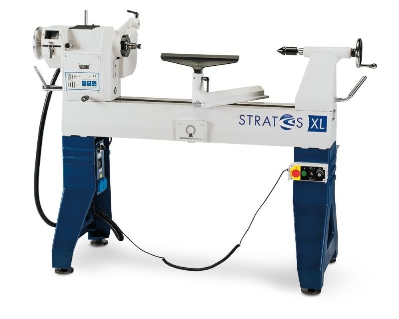 Stratos XL trædrejebænk - Stabil og præcis maskine