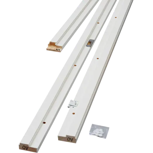 Swedoor +Karm 100mm hvid fyr 786x2089 mm u/bundstykke