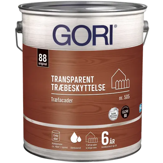 GORI 505 transparent træbeskyttelse pine 5 L