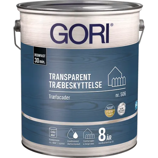 GORI 506 transparent træbeskyttelse teak 5 L