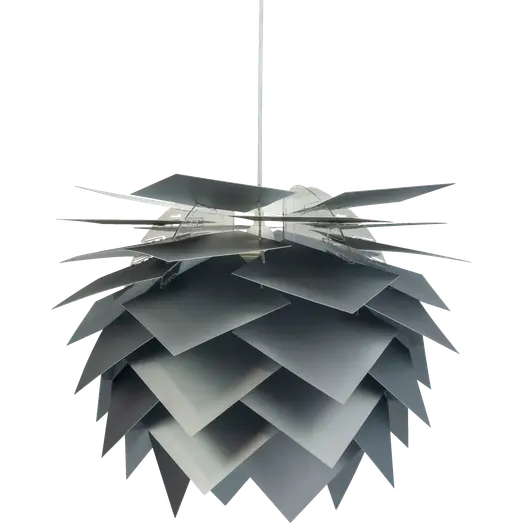 Dyberg Larsen Illumin DIY-pendel Alulook Ø35cm m/hvid stofledning E14