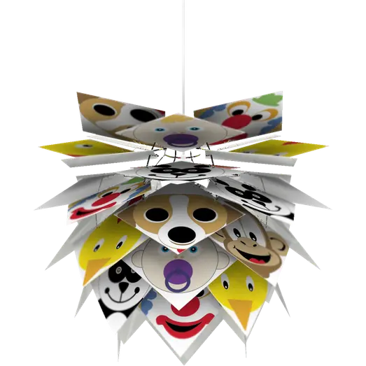 Dyberg Larsen Illumin DIY-pendel Follow Your Age Ø45 cm