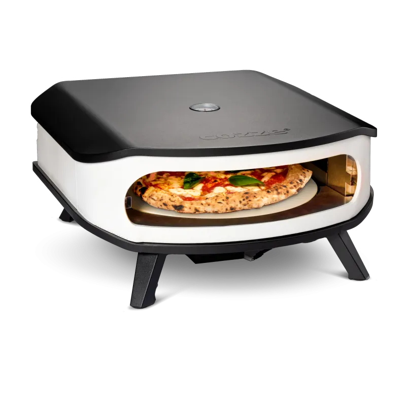 Cozze 17" Pizzaovn med Rotate m. Roterbar pizzasten, led-lys og dør