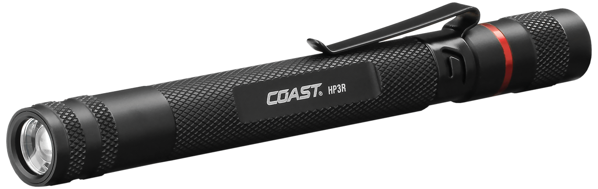 Coast HP3R pencillygte 500lm genopl., i gaveæske