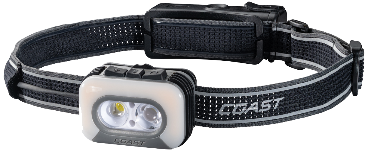 Coast RL35R pandelampe stemmestyret 1000lm genopl.