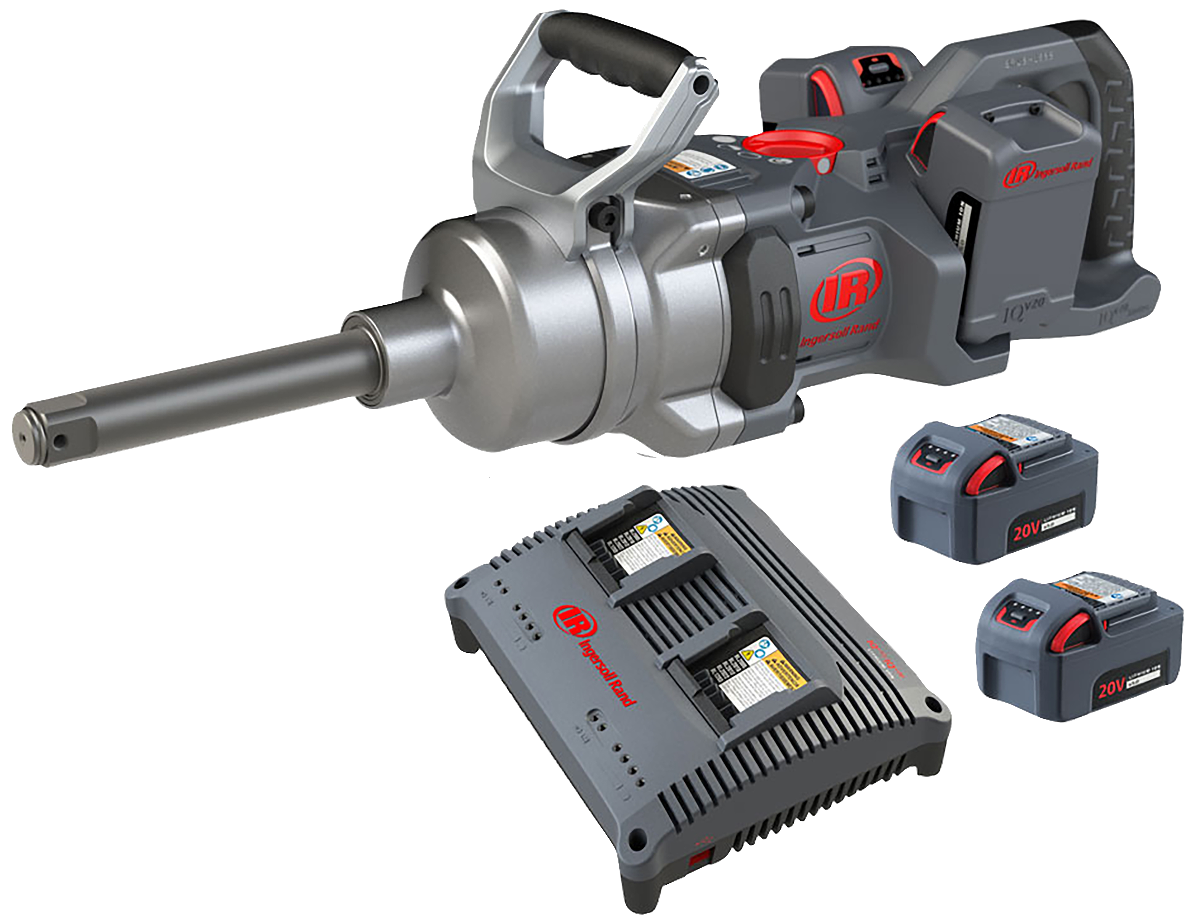 I-R W9491 slagnøgle 1" lang 4000Nm m/4Ã20V/5Ah