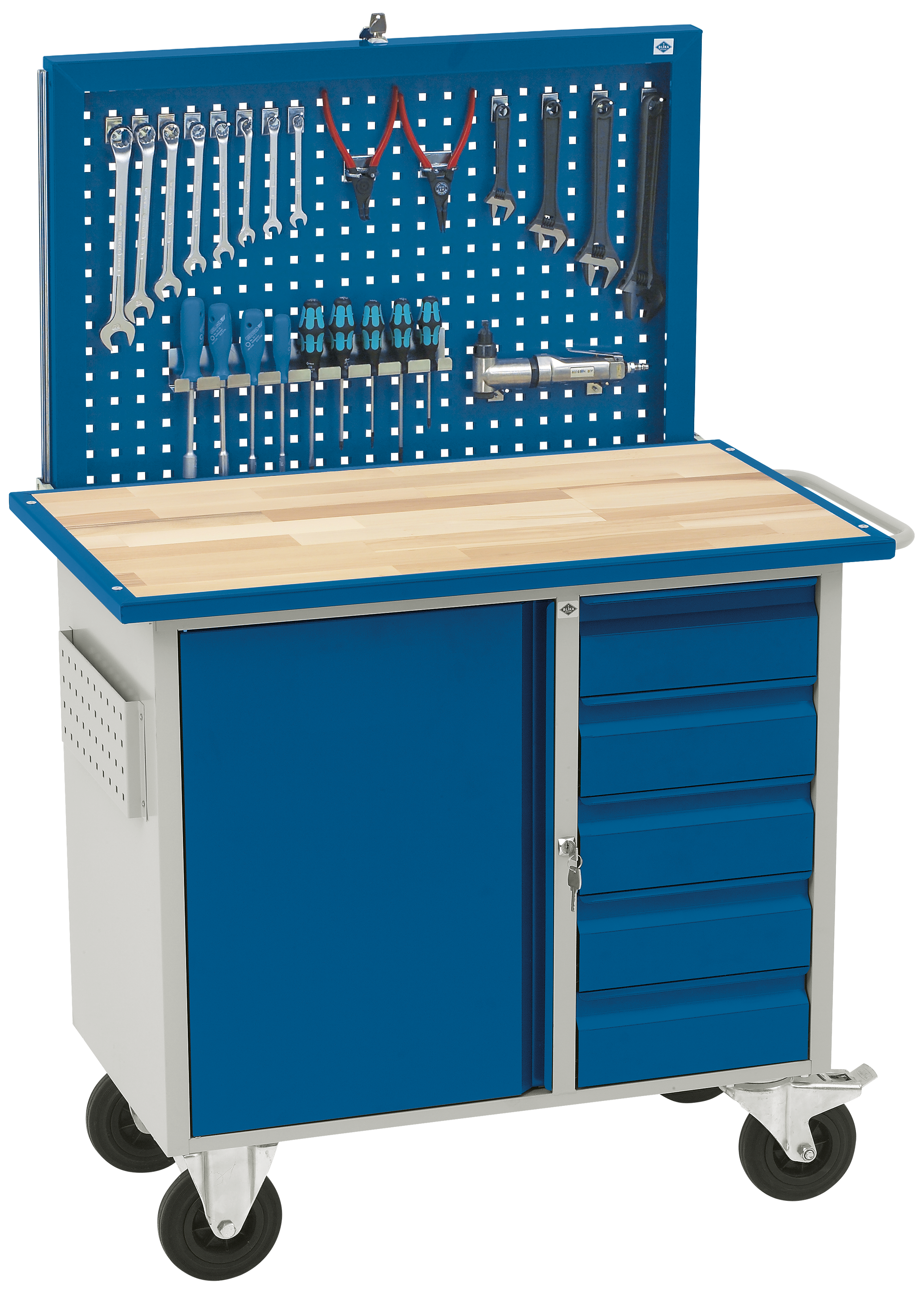 Værkstedsvogn VV-3 med elevatortavle VT-1