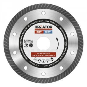 Diamant Skæreskive 125 Mm Expert Turbo Kreator Krt085101