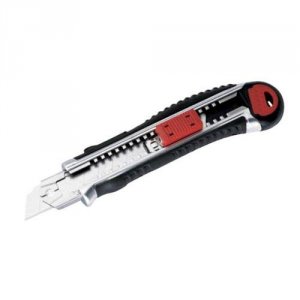 Kniv 18mm  Lynskift  Magasin  Zinc-legeret Hus    Gummi Diesella