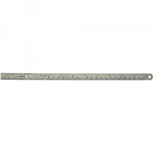 Stål Lineal Med Metrisk- Og Tommegradering Stahlwille 13110