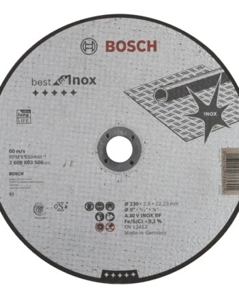 Bosch Skæreskive A30v Inox 230x2 5mm Lige 2608603508