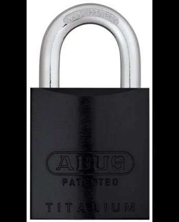 Abus Hængelås 83al 45  -dk Sort 4372