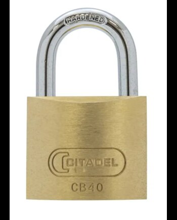 Abus Hængelås Citadel Cf40   Messing 31997